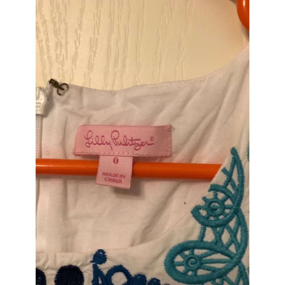 Lilly Pulitzer Shift Dress, size 0 - Picture 3 of 3
